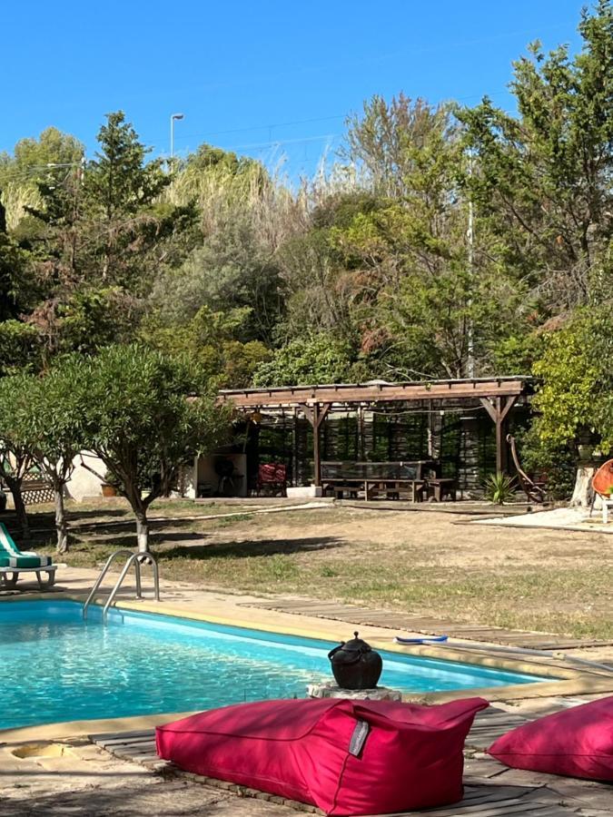 Le Bonheur Avec Piscine Et Jardin Villa Каси Екстериор снимка